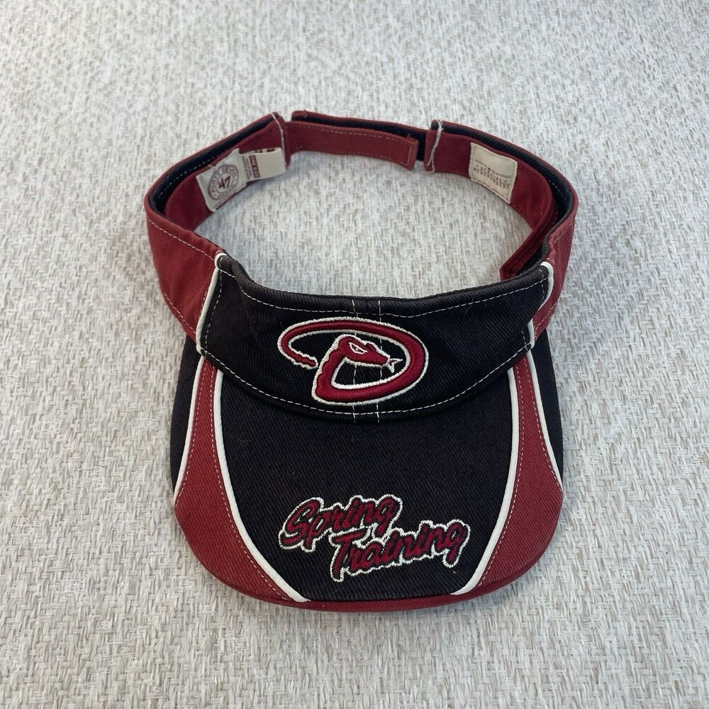 Arizona Diamondbacks 47 Brand Spring Training Visor Adjustable MLB READ